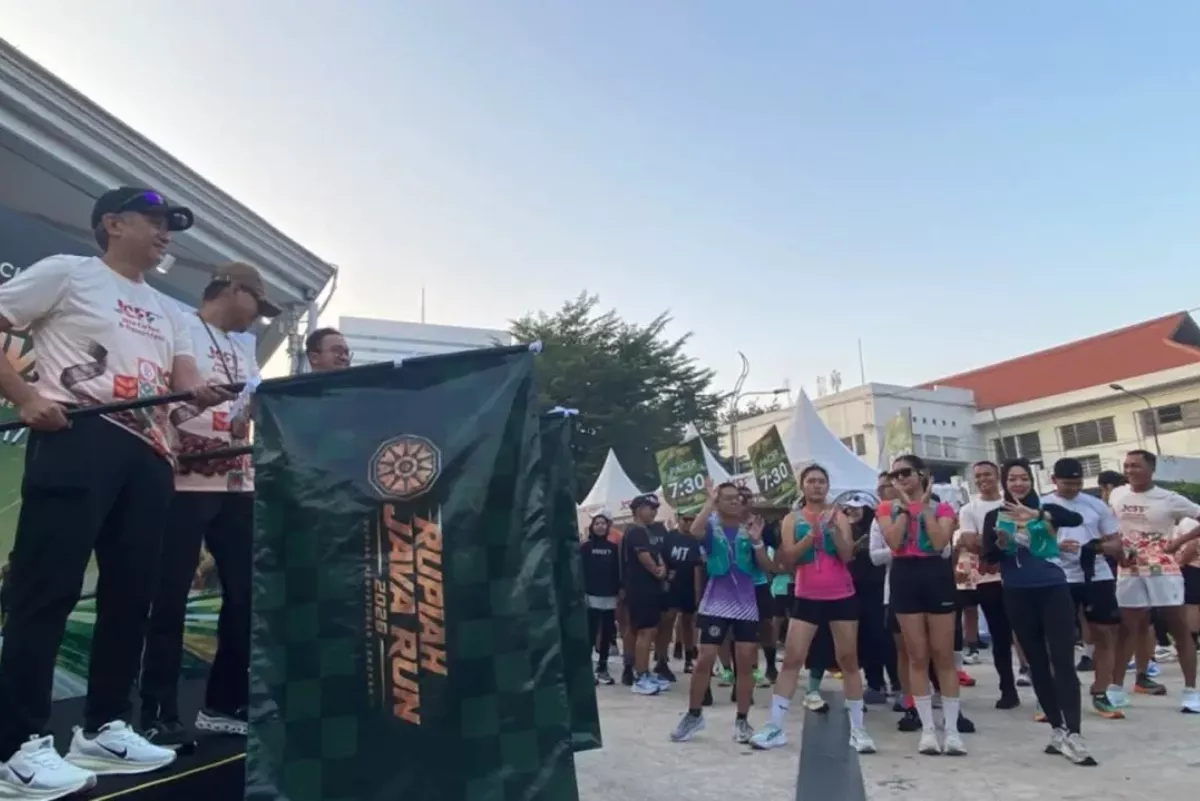 Suksesnya Ajang Lari Rupiah Java Run 2026 di Surabaya