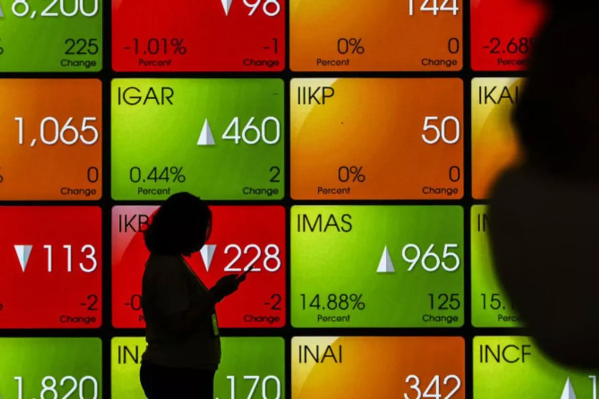 IHSG Melemah 0,69 persen Ditutup di Level 6.365,37 pada Senin