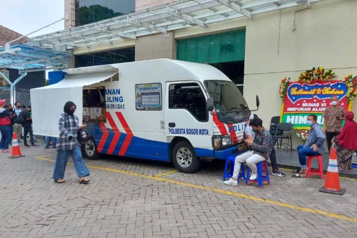 Jadwal Perpanjangan SIM Keliling Kota Bogor Rabu 6 Mei 2026