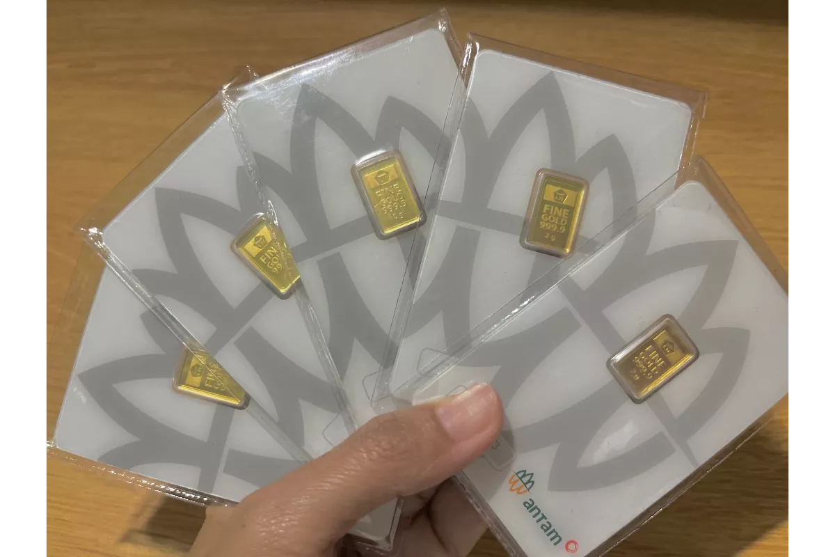 Grafik Turun Harga Emas Antam Hari Ini Rabu 22 April 2026 Rontok