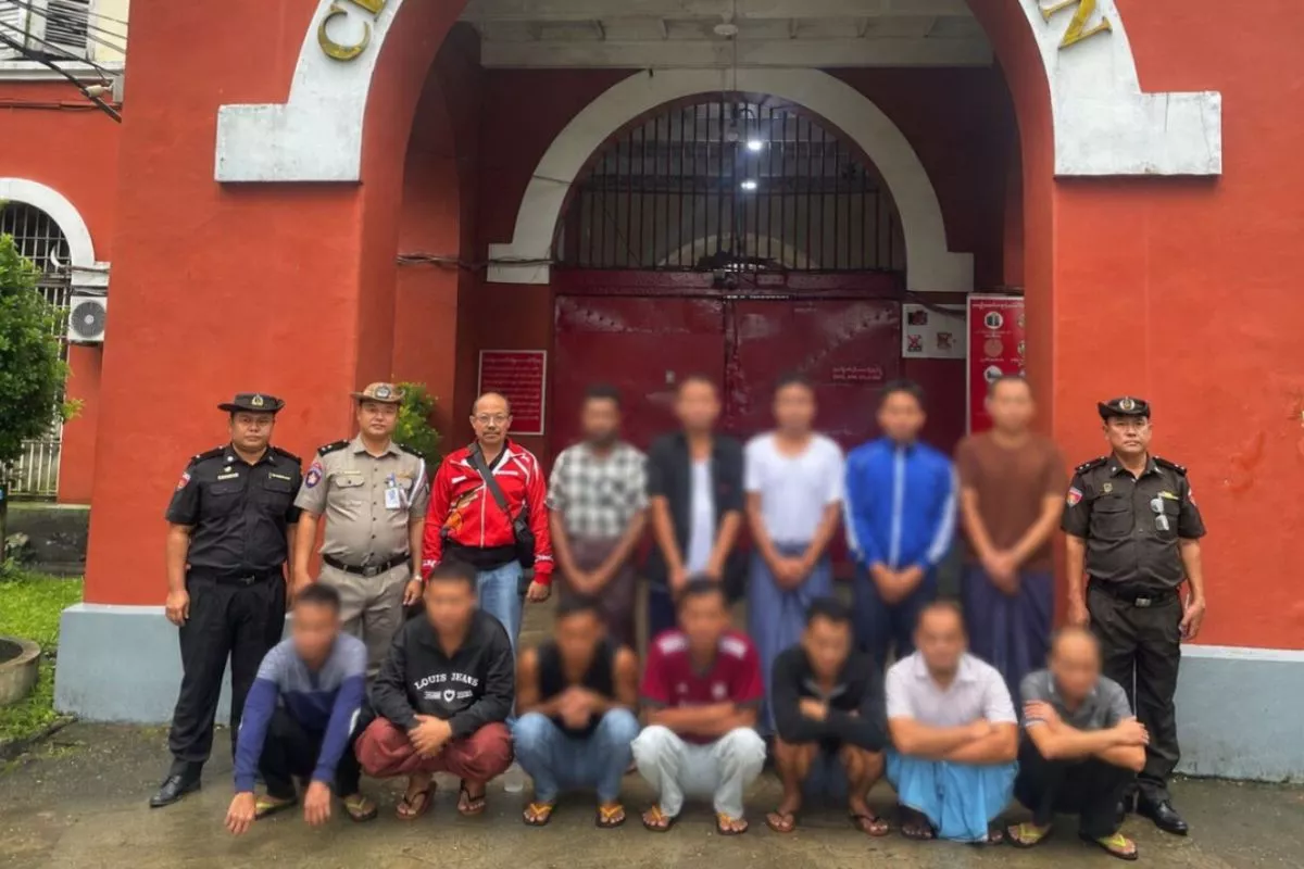 Pemulangan 12 WNI Penerima Amnesti Difasilitasi oleh KBRI di Yangon