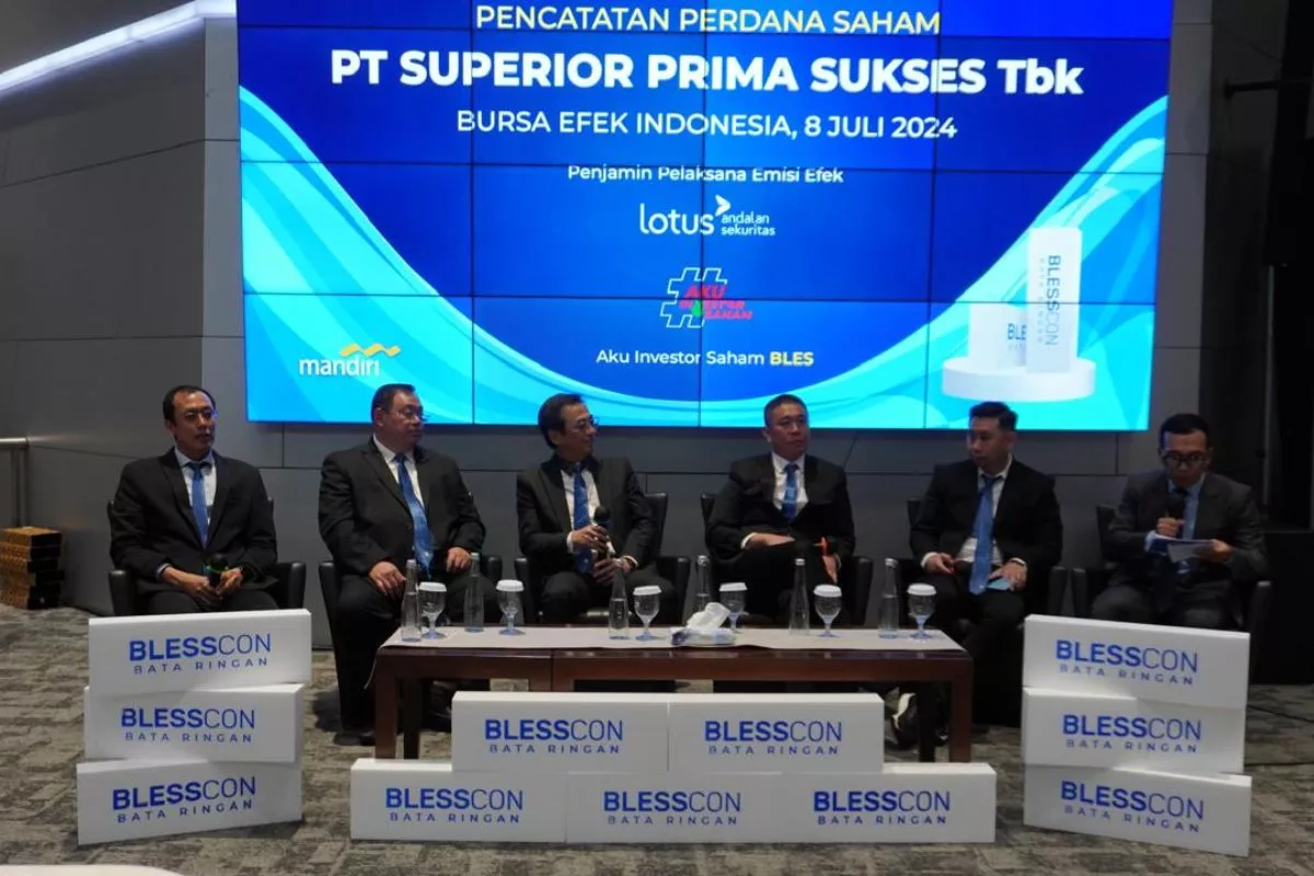Superior Prima Sukses (BLES) Catatkan Penjualan Rp 1,5 Triliun di 2025