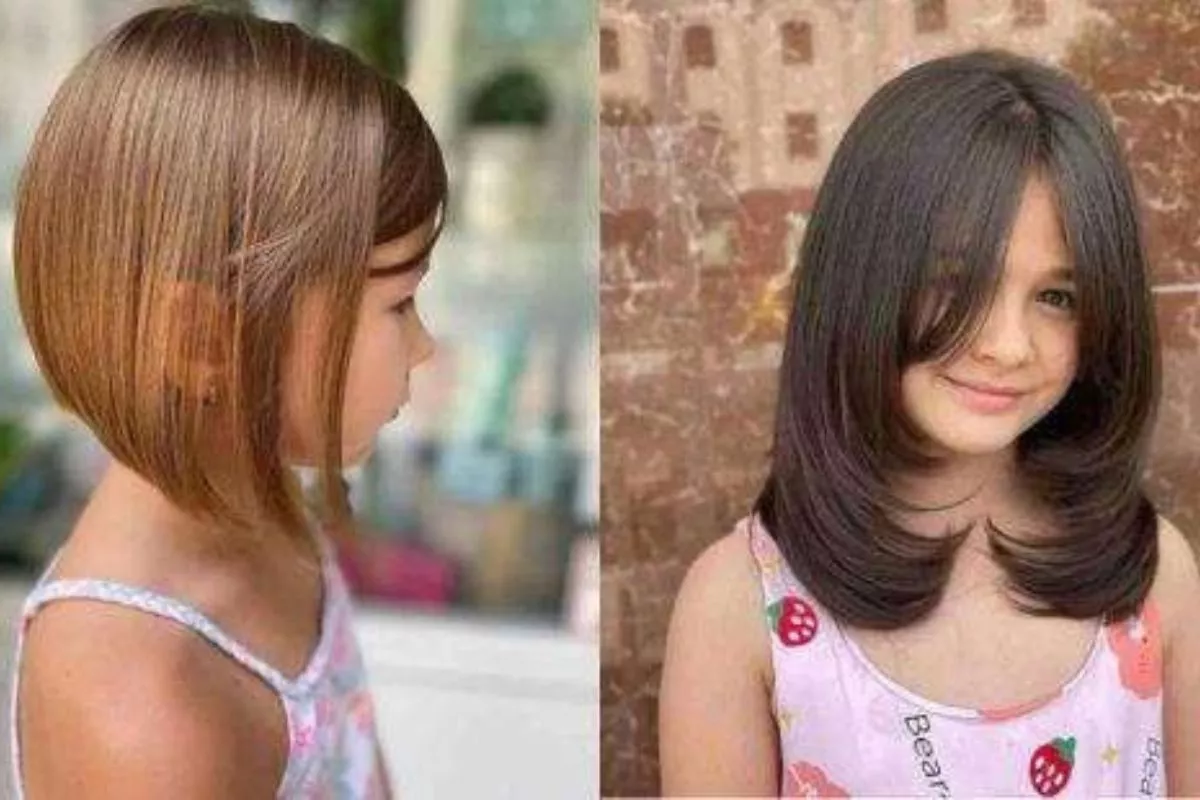 15 Gaya Potongan Rambut Anak Perempuan Sebahu yang Menggemaskan Modern