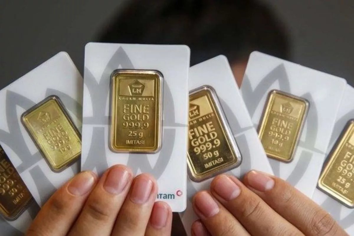 Harga Emas Antam Senin Naik Rp7.000 Jadi Rp2,610 Juta per Gram