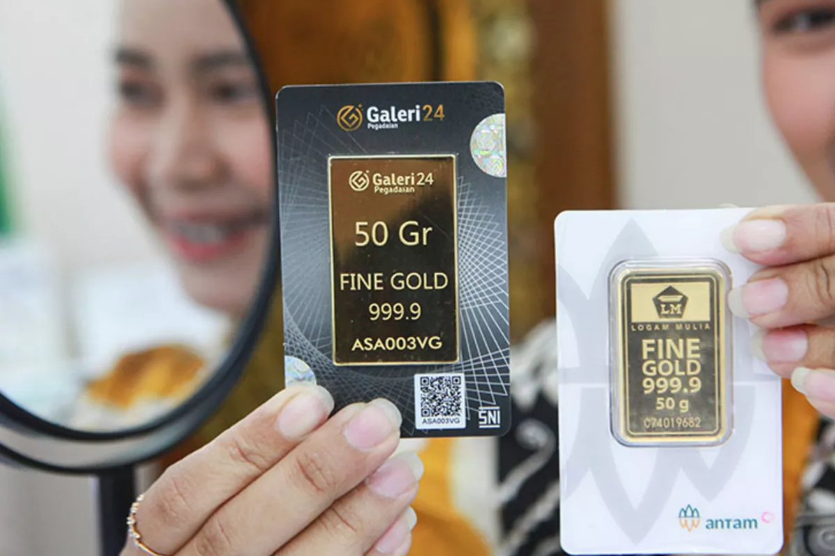 Daftar Harga Emas Galeri 24 dan UBS di Pegadaian Selasa 9 Juni 2026