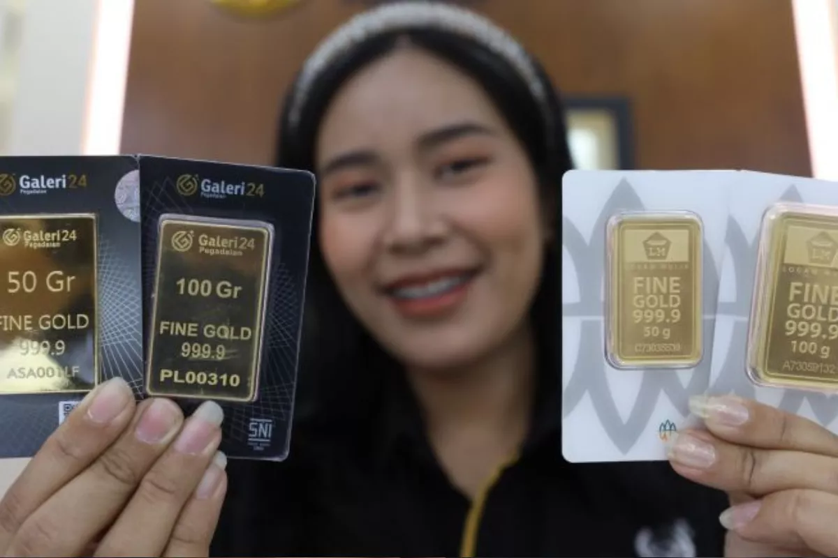 Daftar Harga Emas Antam dan UBS di Kota Tegal Mengalami Selisih Tipis