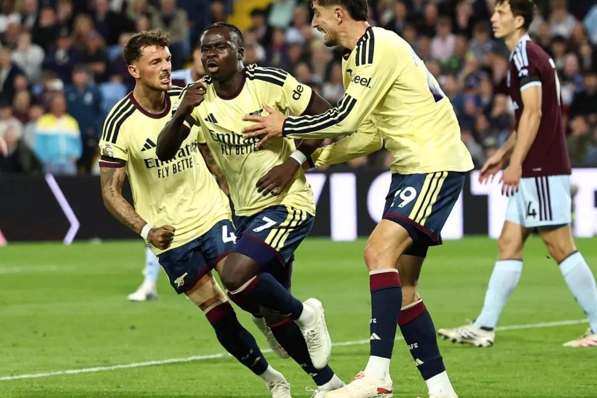 Arsenal Tekuk Aston Villa 1-0 Lewat Gol Bukayo Saka