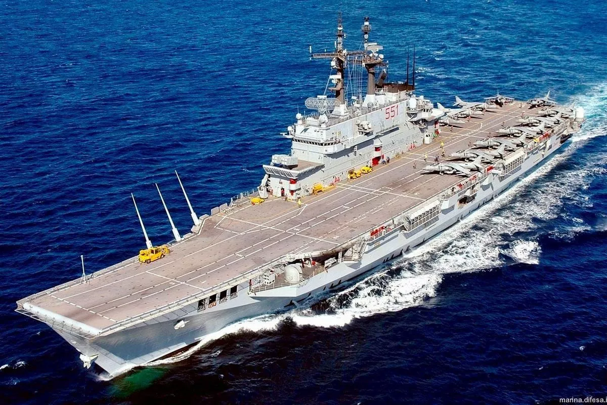Kapal Garibaldi Akan Tampil di Parade Kapal Perang Teluk Jakarta