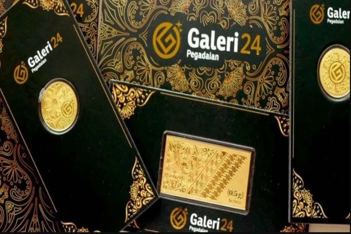 Harga Emas Pegadaian Hari Ini: Antam, UBS, dan Galeri24 Kompak Turun