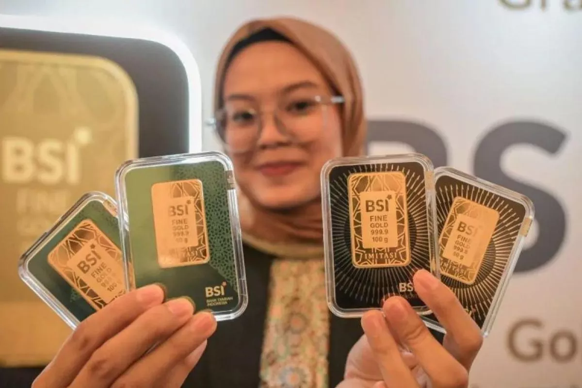 Emas BSI Rp 2.551.000 per Gram HRTA Emasku Rp 2.416.000 Lotus Archi Naik