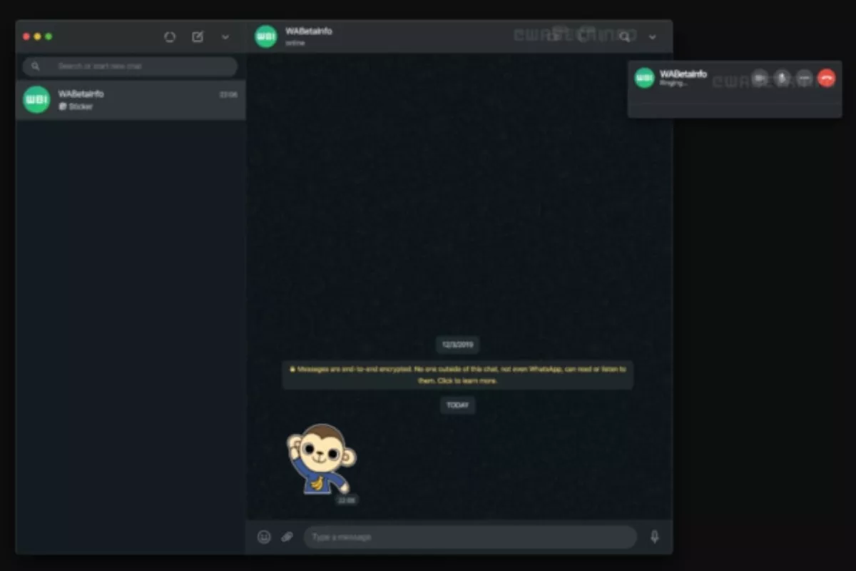 WhatsApp Web Kini Hadirkan Fitur Panggilan Suara dan Video