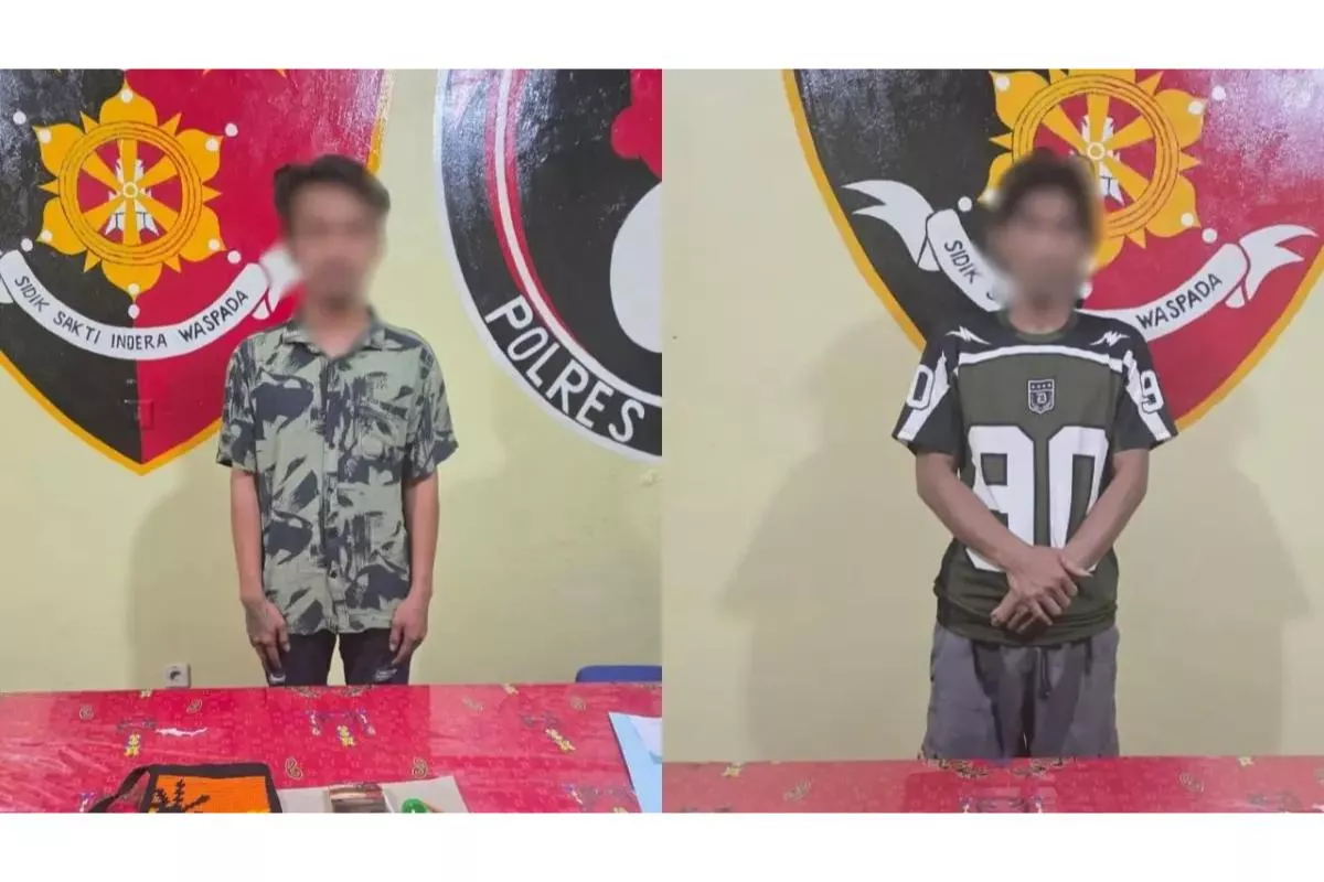 Dua Pengedar Sabu Dibekuk Polisi Saat Transaksi di Lombok Tengah