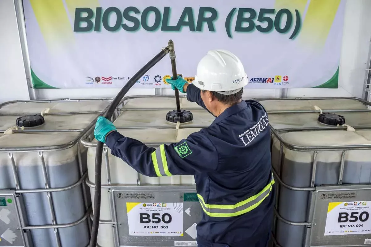 Mentan Pastikan Stok Mandatori Biodiesel B50 Siap dan Melimpah