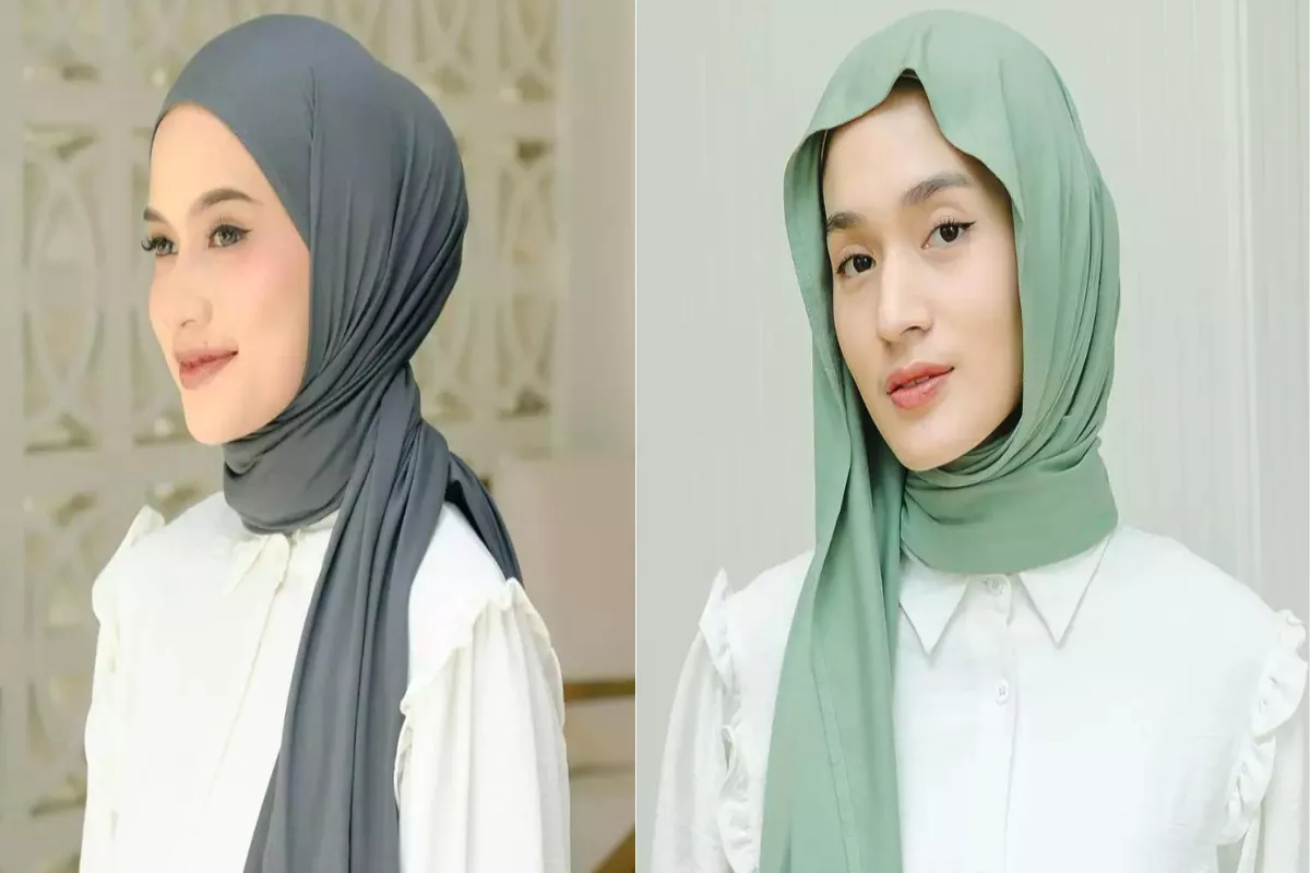 Step by Step Tutorial Hijab Pashmina Simpel Elegan Anti Ribet 