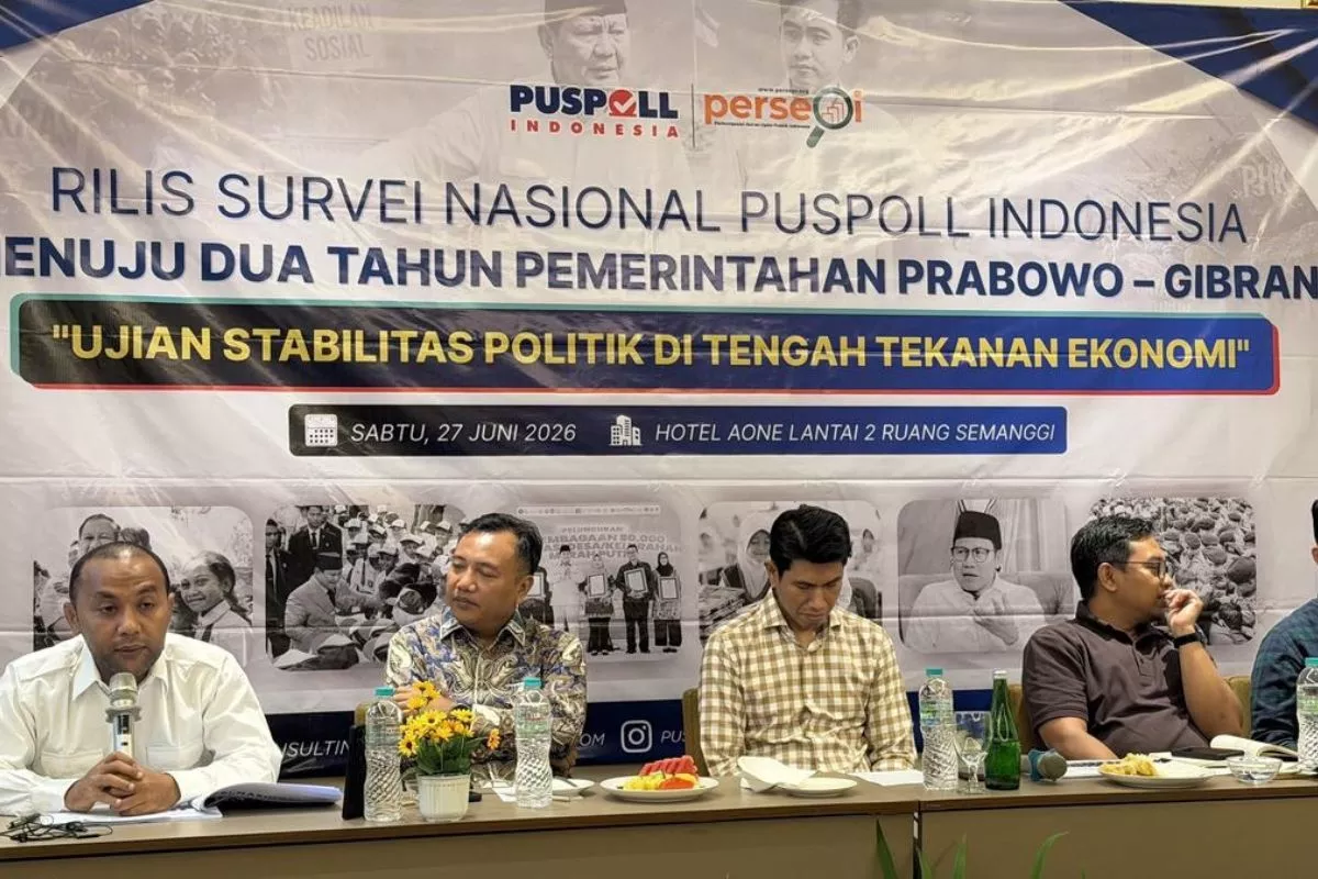 Puspoll Indonesia Sebut 64,8 Persen Publik Puas atas Kinerja Prabowo