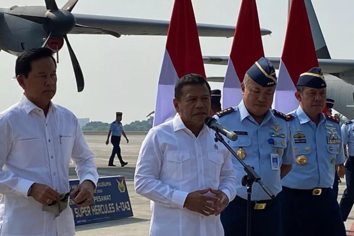 Menhan: Indonesia Cetak Sejarah Baru, Mampu Modernisasi Hercules C-130