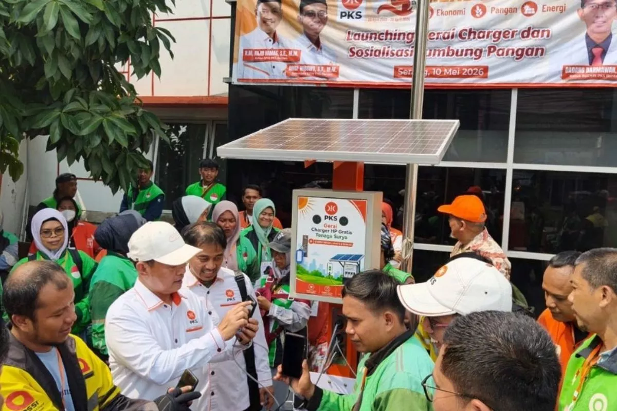 Dukung Ketahanan Energi, PKS Hadirkan Layanan Solar Charging Gratis
