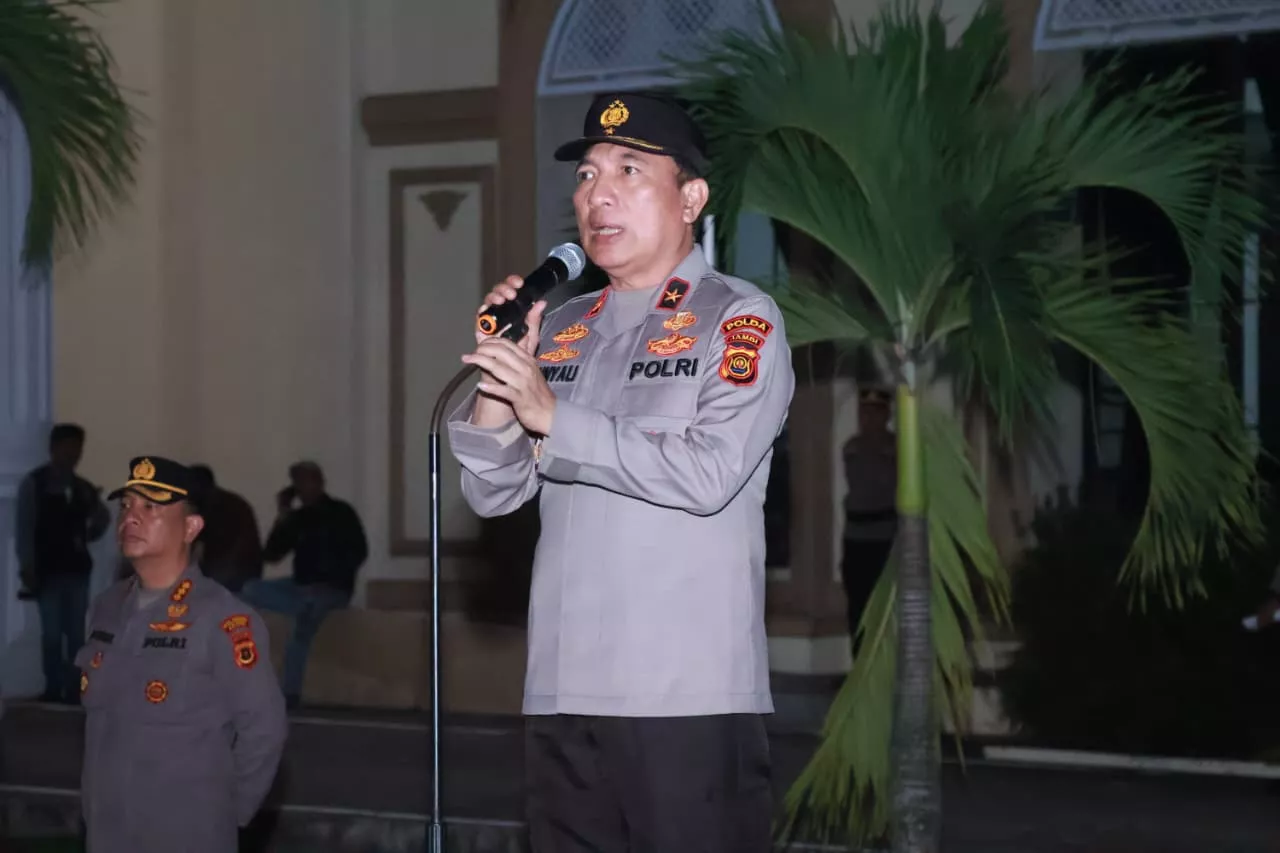 Polda Jambi Gelar Patroli KRYD Antisipasi Balap Liar & Kriminalitas