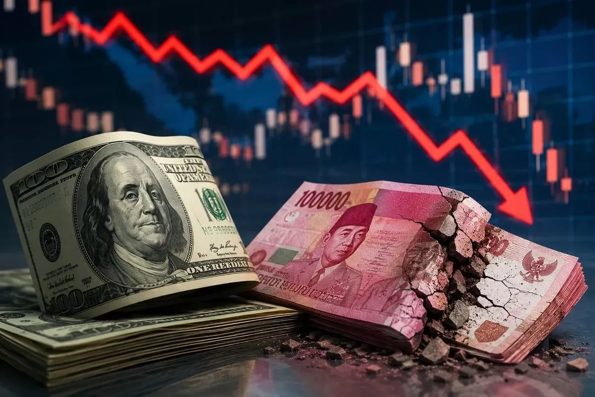 Nilai Tukar Rupiah Melemah Tertekan Krisis Geopolitik Timur Tengah