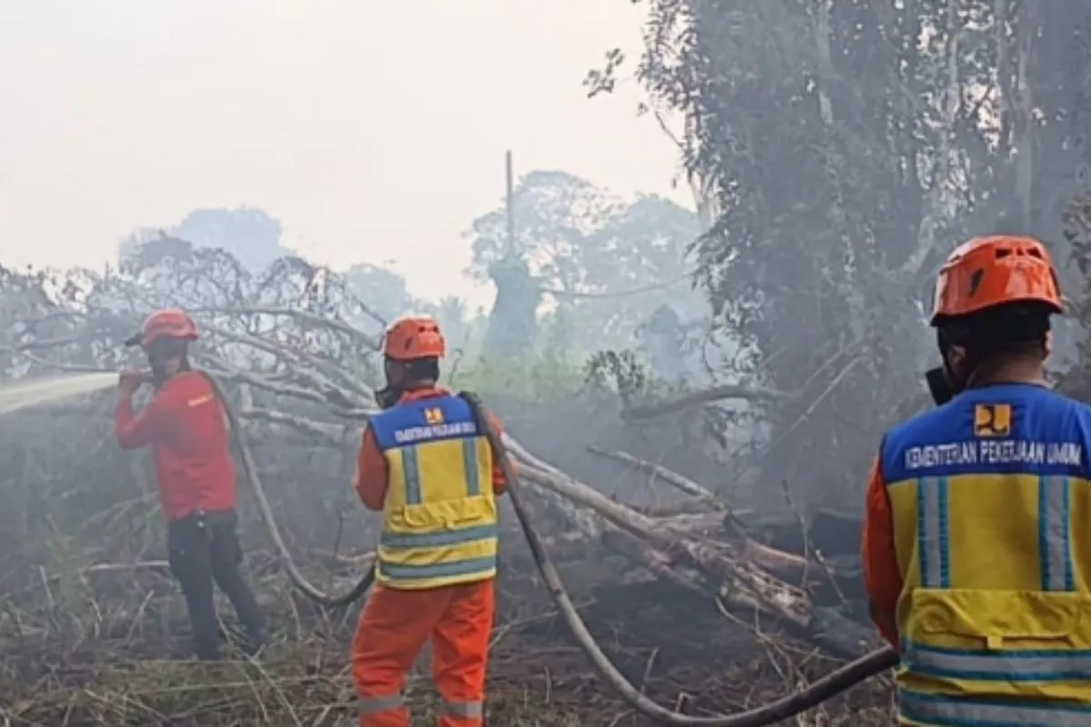 Kementerian PU Perkuat Penanganan Karhutla di Kalimantan dan Jambi