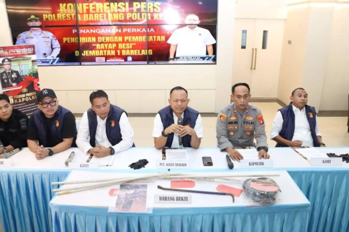 Pencuri Kabel Jembatan Barelang Ditangkap, Rugikan Negara Rp400 Juta