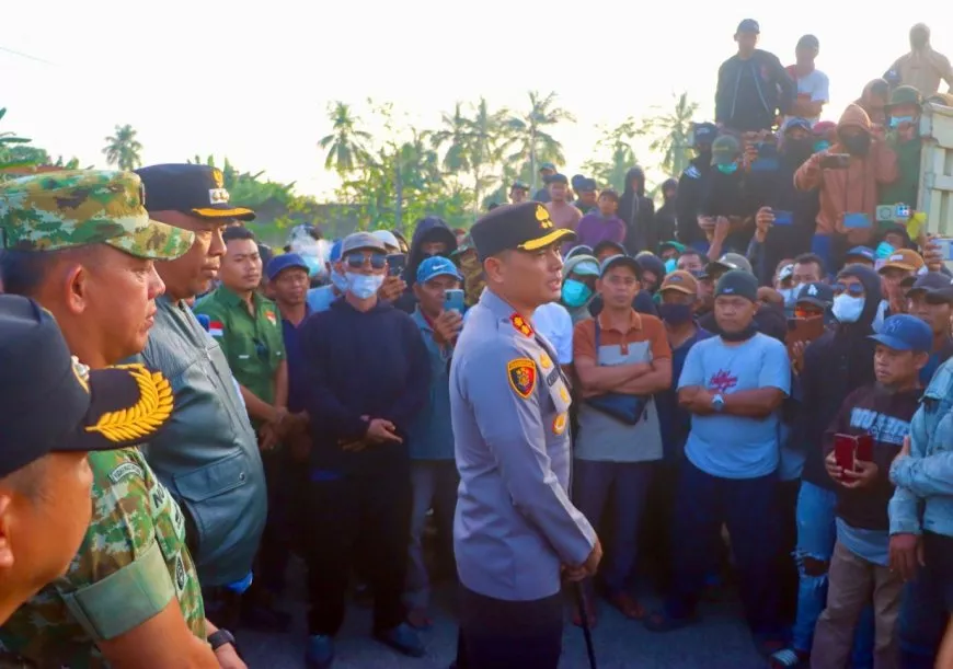 Polres Lampung Tengah Komitmen Berantas Aksi Kriminalitas Padang Ratu