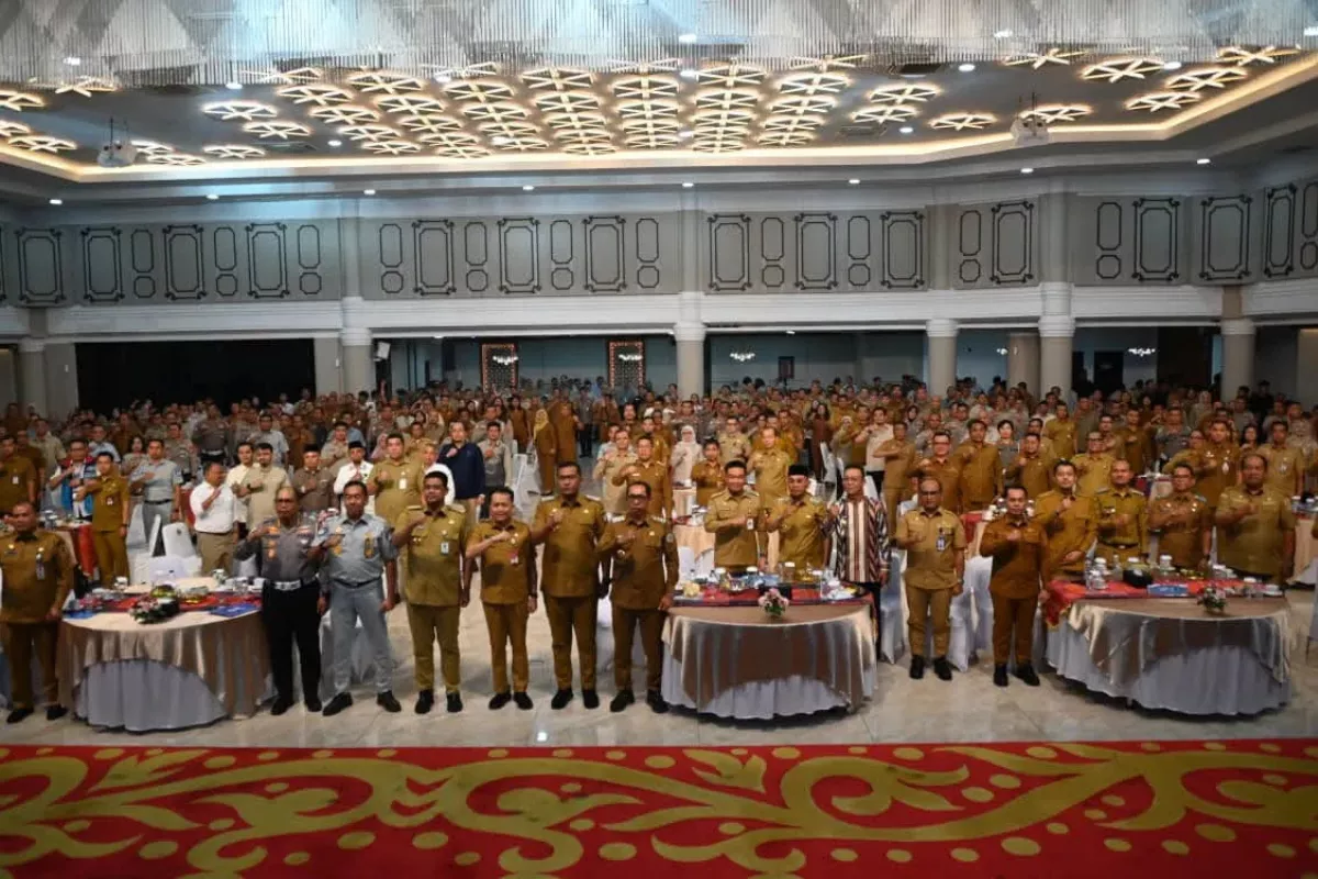 Hadiri Rakor PAD Sumut Wali Kota Tekankan Penguatan Kemandirian Fiskal