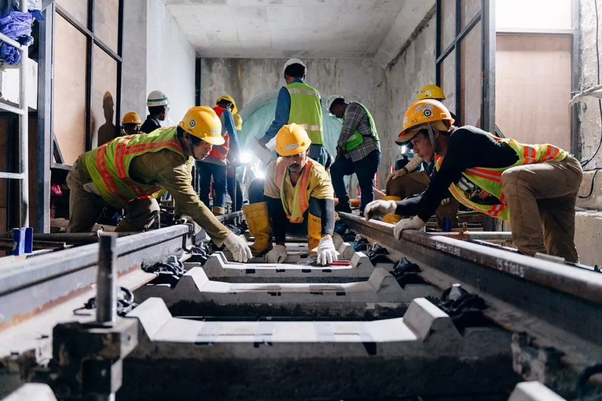 Proyek MRT Jakarta: Jalur Bundaran HI dan Thamrin Resmi Tersambung