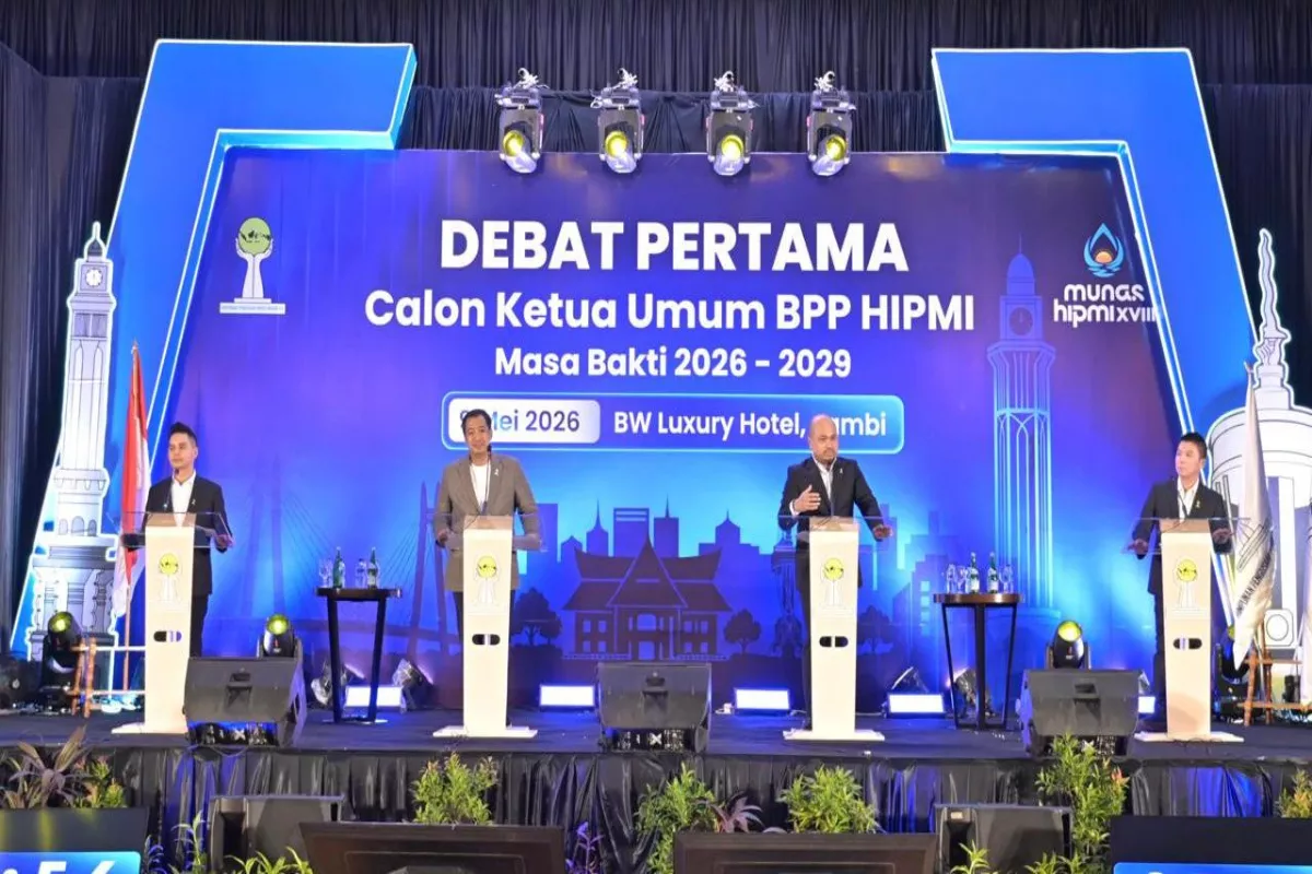 Caketum HIPMI Adu Visi di Jambi: Targetkan Ekonomi Nasional 8 Persen