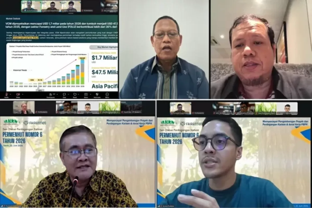 APHI Dorong Pemegang PBPH Manfaatkan Aturan Baru Proyek Karbon