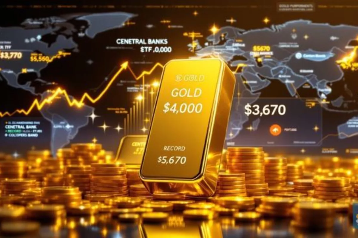 Harga Emas Tembus US$ 4.400 Usai Melonjak Tinggi Pada Pekan Lalu di AS