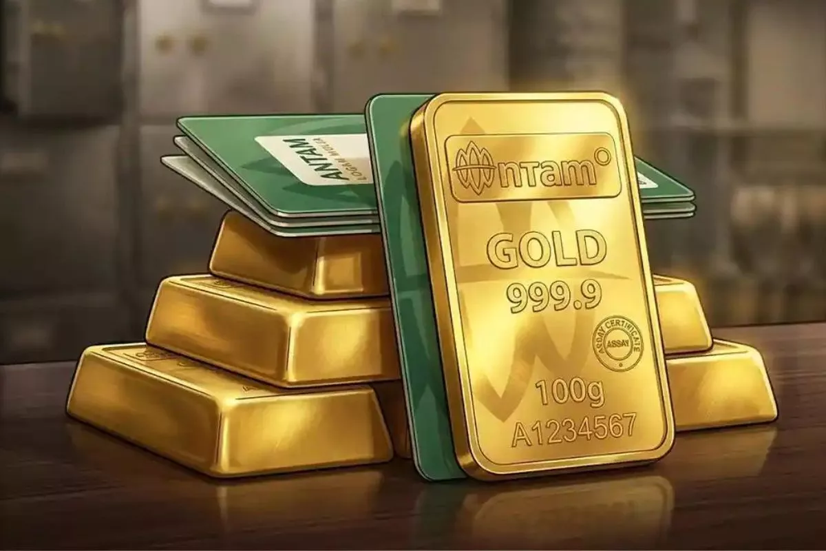 Harga Emas Antam 30 Juni Turun Lagi Rp15.000 Jadi Rp2,630 Juta/Gram