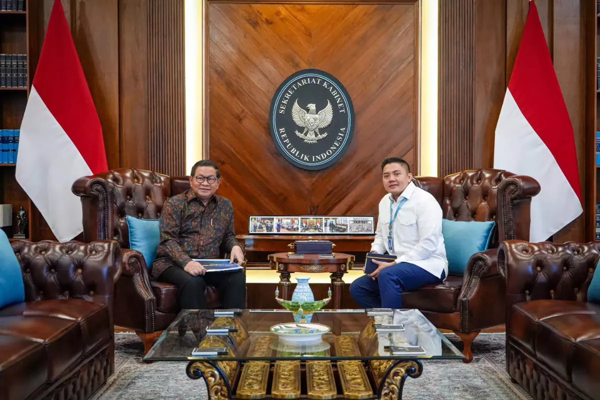 Pramono Anung Temui Teddy di Setkab, Bahas Peresmian Proyek Jakarta