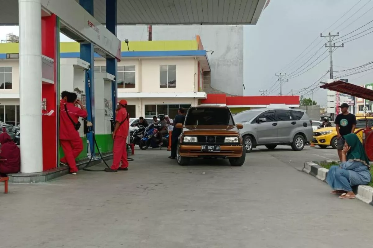 Beli BBM Subsidi di Palu Pakai Barcode Ganda agar Tepat Sasaran