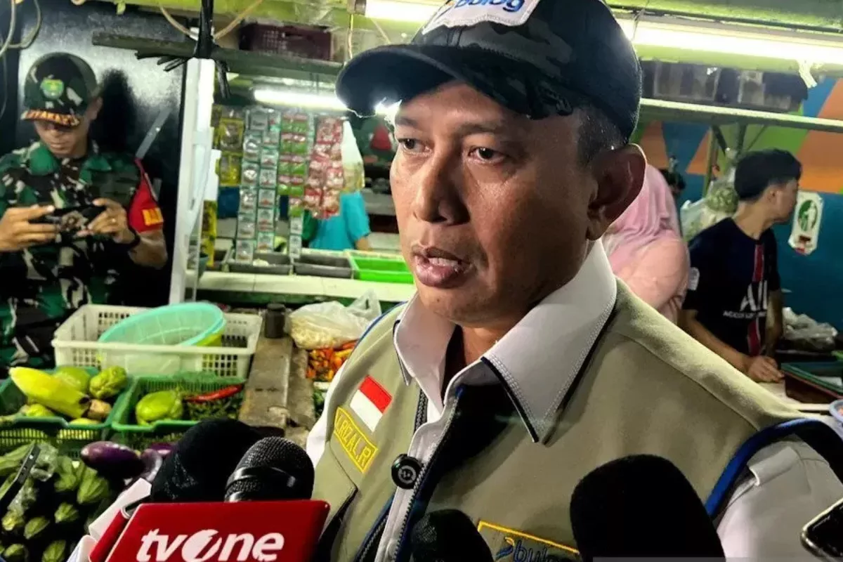 Gelar Pantauan Ke Pasar Pimpinan Bulog Dapati Harga Beras Premium Naik