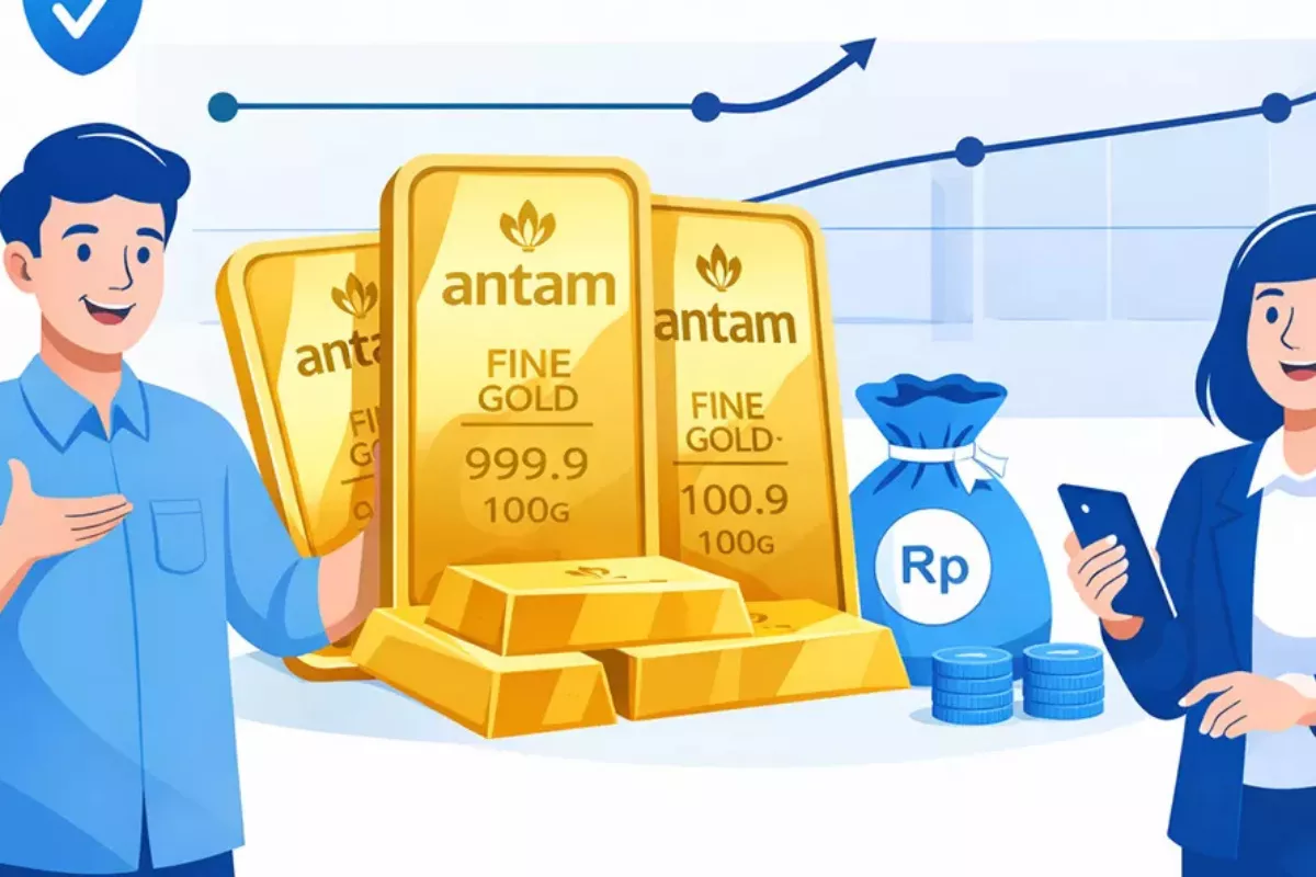 Emas Antam Tembus Rp2,96 Juta, Cek Rincian Harga Pegadaian Hari Ini