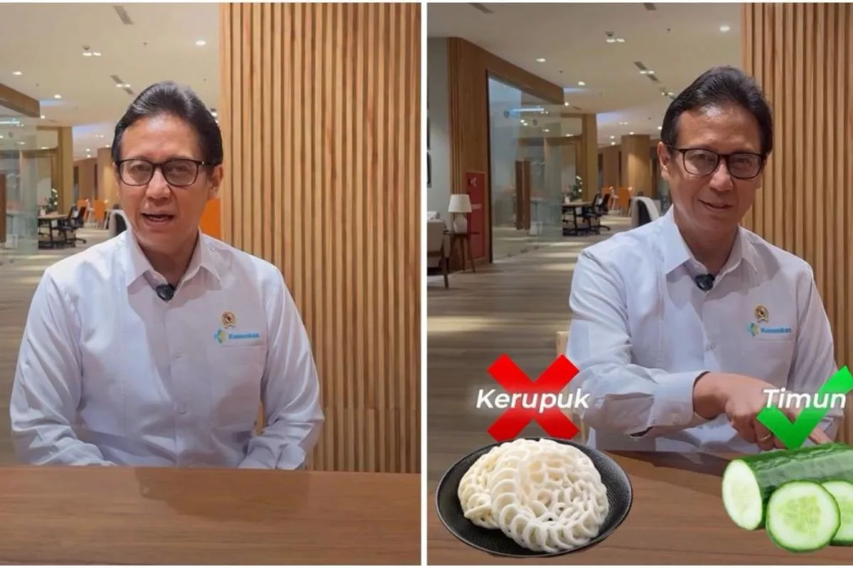 Tips Menkes Budi Gunadi Ganti Craving dengan Makanan Sehat