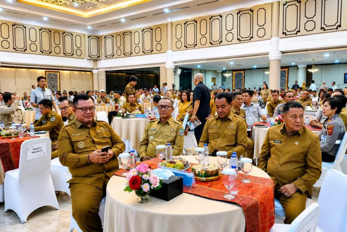 Wali Kota Gunungsitoli Hadiri Rakor PAD Guna Perkuat Kemandirian