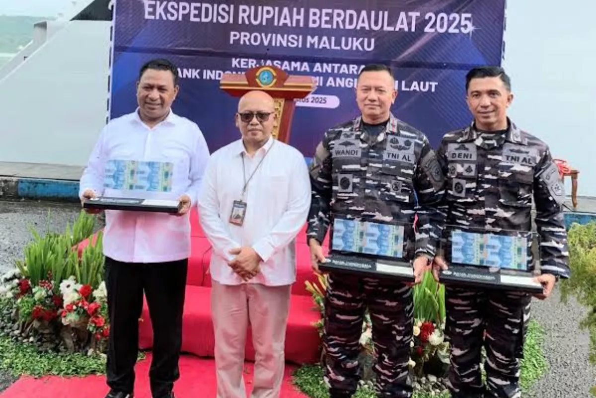 Ekspedisi Rupiah Berdaulat BI Maluku dan TNI AL di 3T