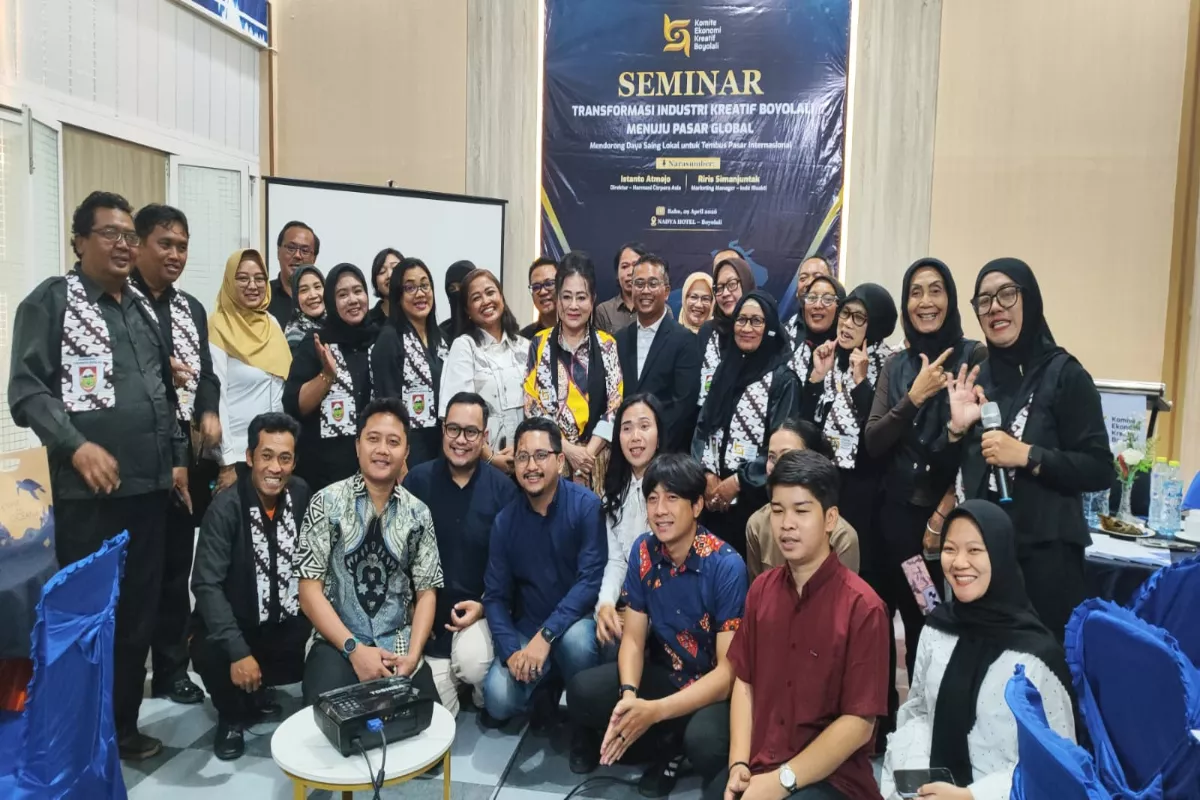 Boyolali Dorong Pelaku Ekonomi Kreatif Miliki Sertifikasi ISO