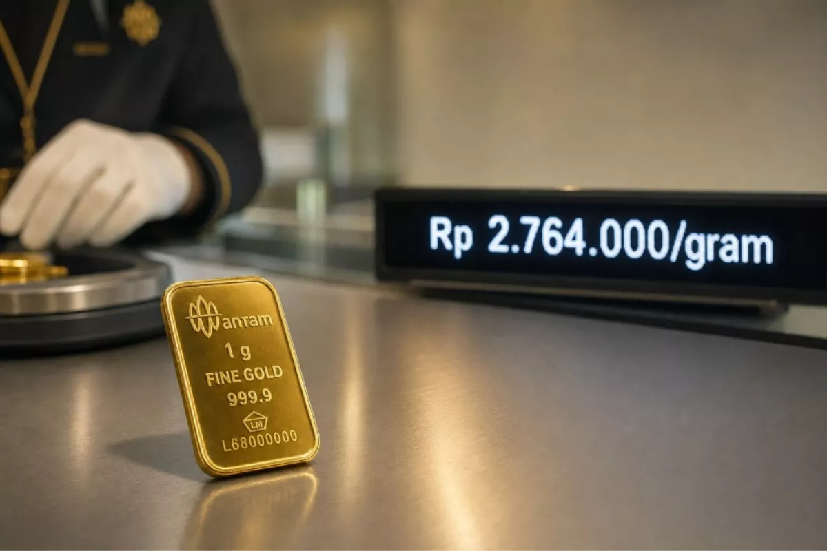 Nilai Jual Emas Antam UBS dan Galeri24 Melonjak per 22 Mei 2026