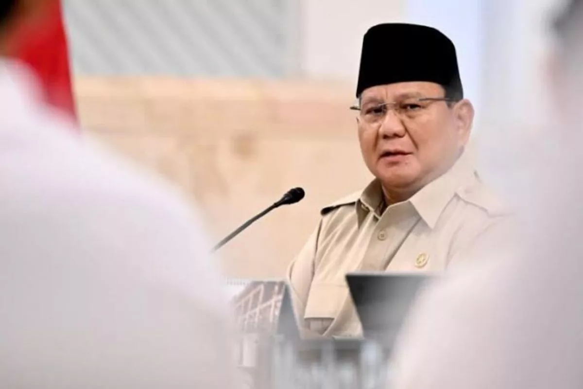 Bangun Sepak Bola, Prabowo Tekankan Karakter Bangsa