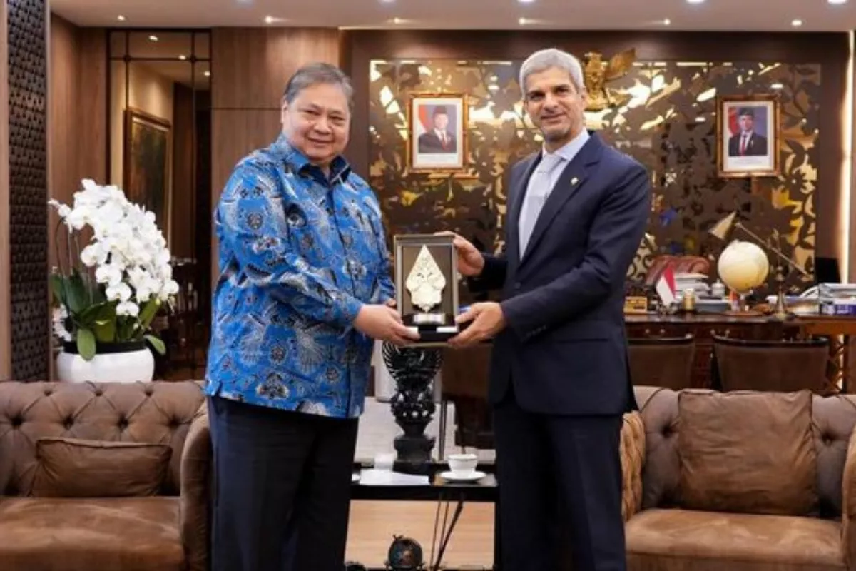 Airlangga dan Dubes Kuwait Bahas Penjelajahan Migas KUFPEC di RI