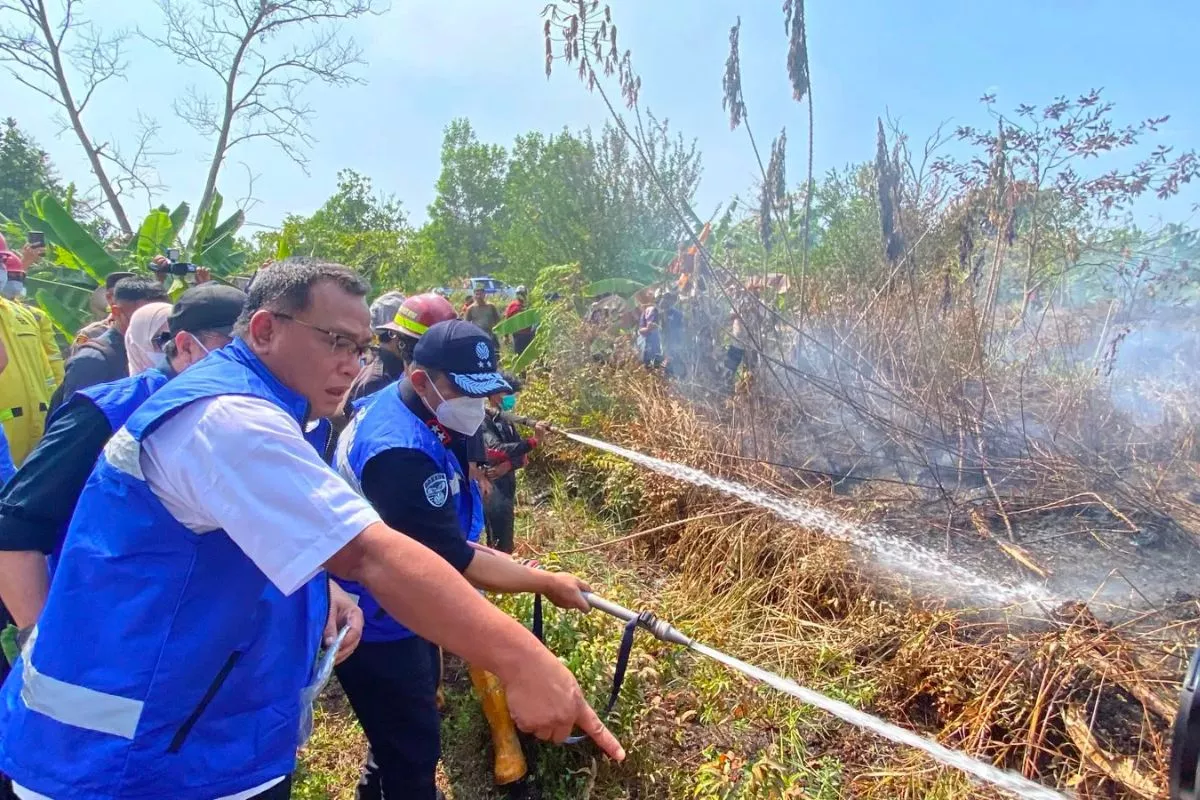 Menteri LH: Pastikan Titik Karhutla Tetap Basah Meski Api Padam