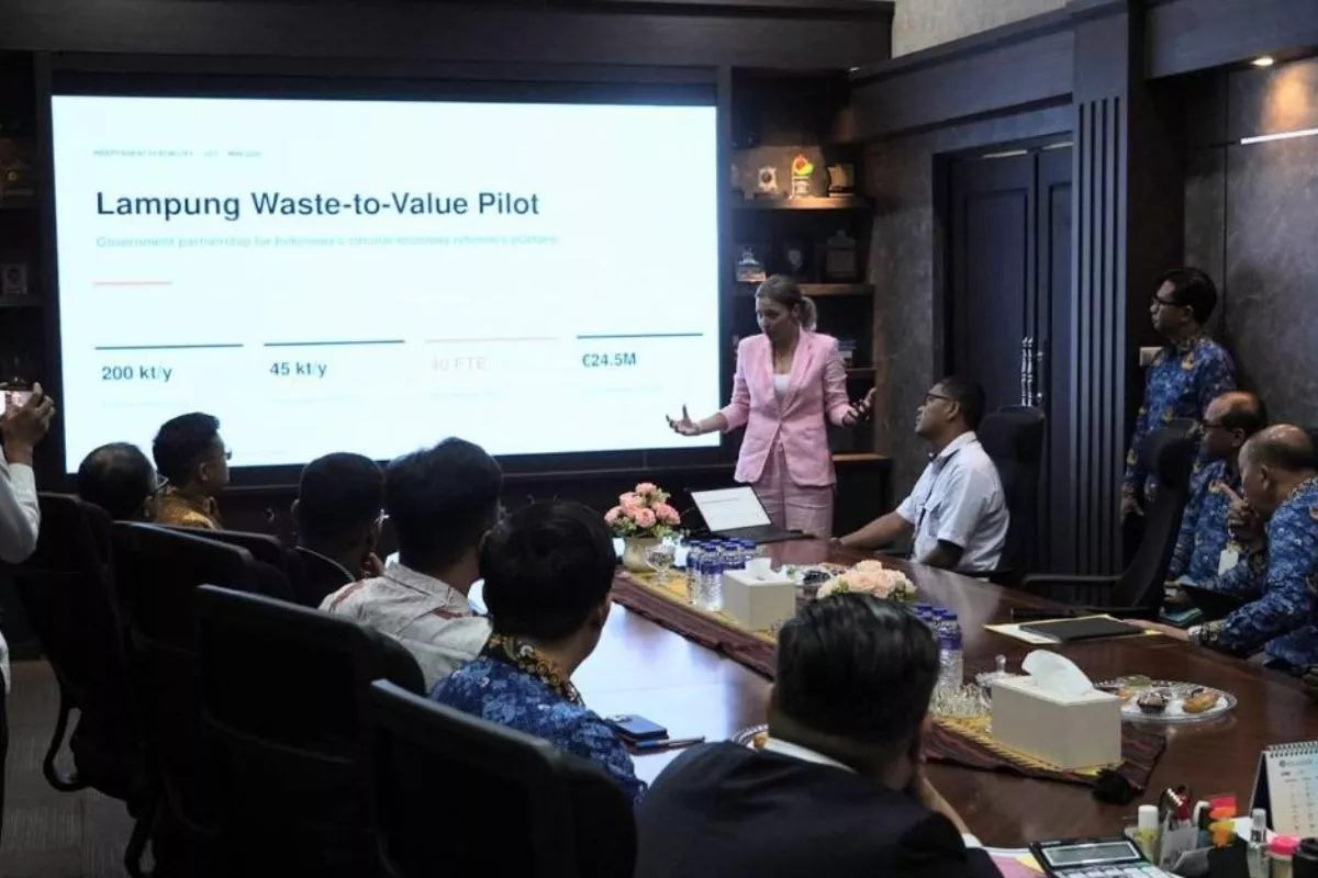 Lampung Siap Jadi Pilot Project Nasional Pengelolaan Sampah Berbasis Energi