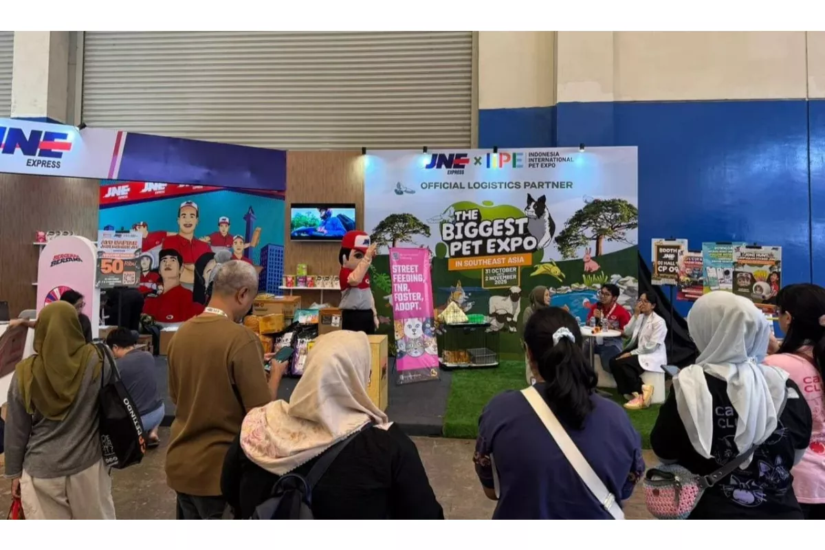 JNE Resmi Menjadi Mitra Logistik Utama Pameran Seni Internasional Let Them Eat Art 2026