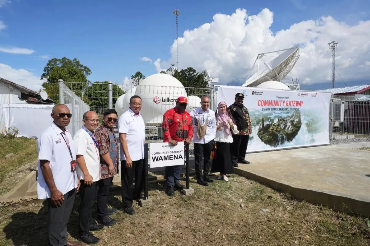 Telkom Resmikan Community Gateway Wamena, Perkuat Digital Papua
