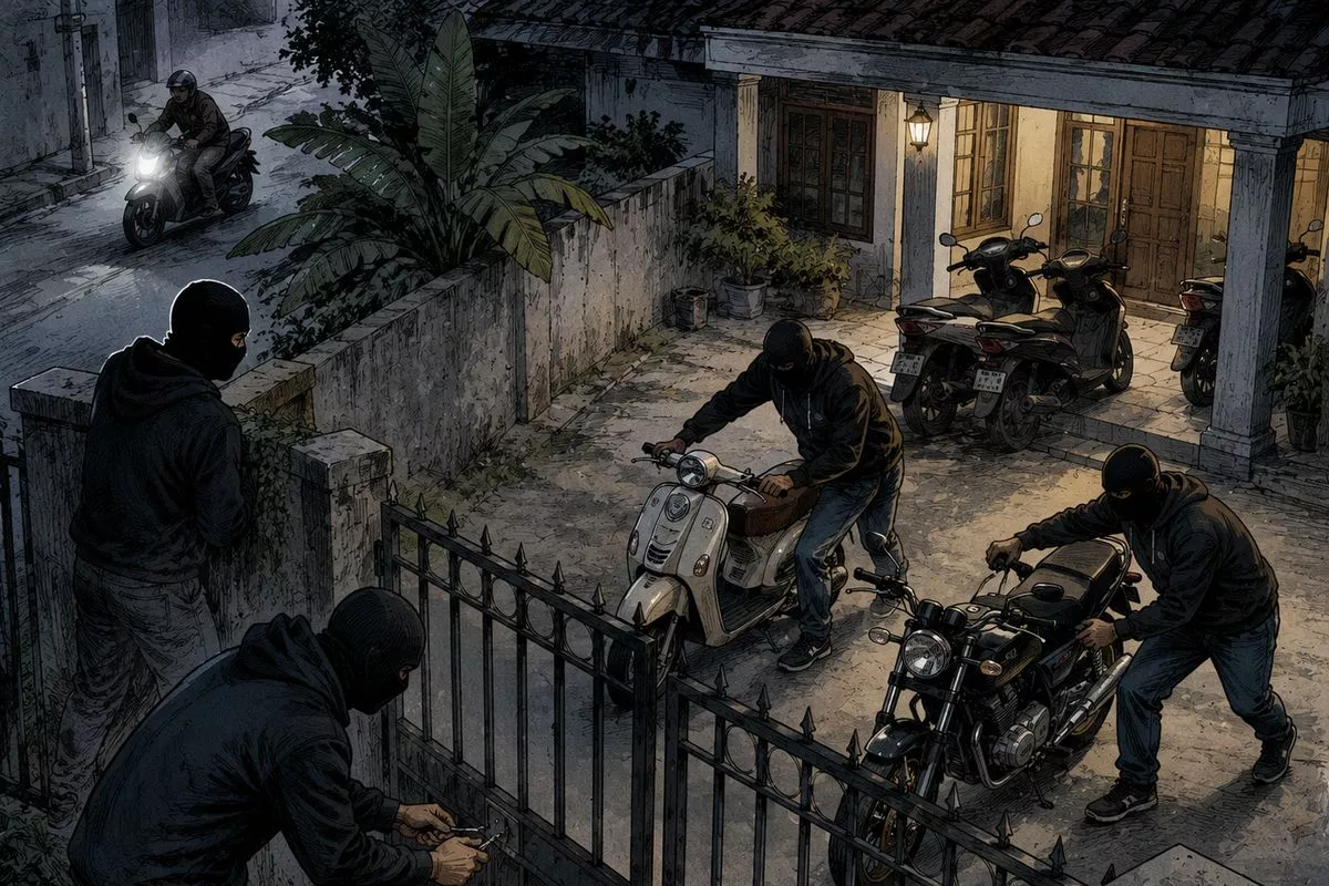 Polisi Tangkap Duo Maling Motor di Tangerang yang Mencoba Melawan
