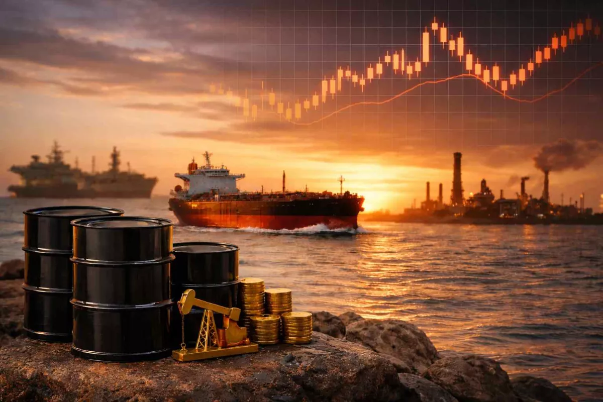 Harga Minyak Brent Tembus US Dolar 104 Akibat Selat Hormuz Tertutup