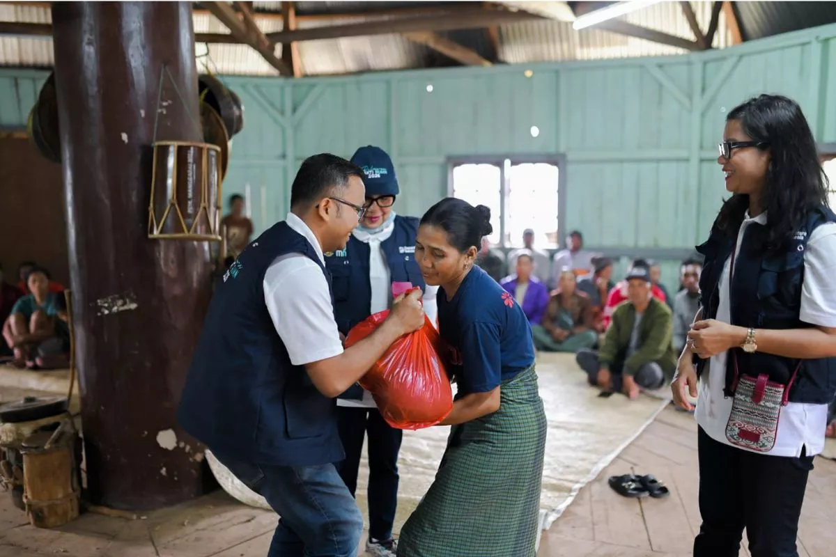 Pupuk Indonesia Salurkan Bantuan Tanggap Bencana Gempa di Ruteng NTT